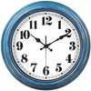 JENLYSTIME 12 Inch Retro Wall Clock Silent Non Ticking Battery