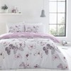 Catherine Lansfield Scatter Butterfly Reversible Double Duvet Cover Set with