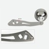 Baitcasting Reel Handle 32mm/1.26in Ergonomic Metal Fishing Reel Handle for