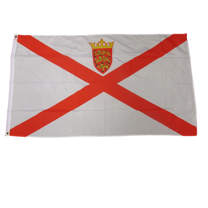 NWFlags Jersey Flag 3ft x 2ft 75d Premium Polyester Suitable