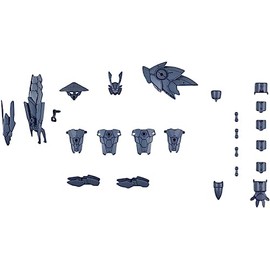Bandai Spirits 1.2 inches (30 mm) Optional Parts Set 4 (Sengoku Armor Set) 1/144 Scale Color Coded Plastic Model