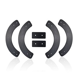 KINTLE 6 Pack 753-04472 953-04472 735-04033 735-04032 Rubber Paddle Set Compatible with 21" MTD Single-Stage Snowblowers, 2004 and Newer