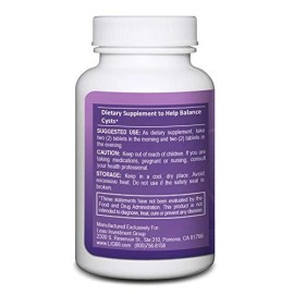 LIG Salud Ovárica - Suplemento Natural 60 Comprimidos - Reducir Quistes Ováricos - B...