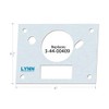Lynn Manufacturing Replacement Harman Pellet Stove Burn Pot Gasket 3-44-00409,