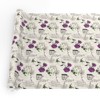 Fabric Tablecloth Washable Table Linen Tablecloth Cotton Polyester Hydrangea Purple