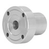 2 Inch Lathe Faceplate with Screw Alloy Steel Woodworking Chuck
