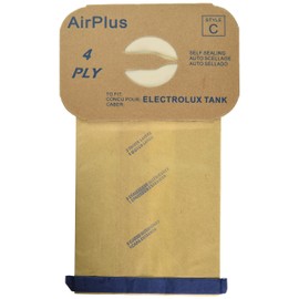 EnviroCare Replacement 4 Ply Filtration Vacuum Cleaner Dust Bags for Electrolux Canisters - Style C 48 bags