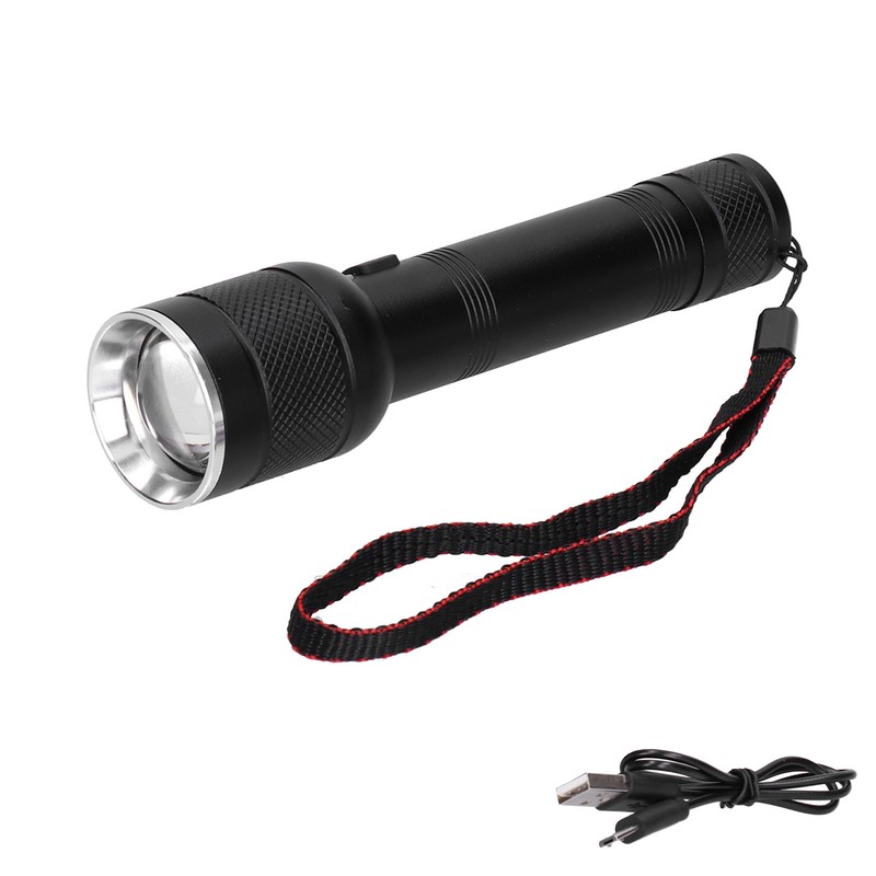 Flashlight USB Rechargeable 2000LM Waterproof Flashlight for Outdoor Adventure Hiking