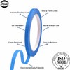 DOAY Blue Painters Tape 1/4 Inches x 30 Yards -