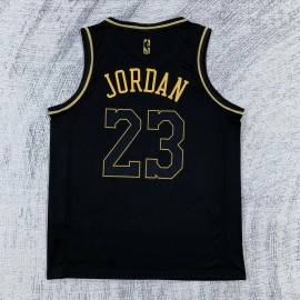Jersey Aniversario Chicago Bulls Michael Jorda Negro