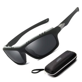 Sports Sunglasses Mens Women Polarized Lens For Driving Fishing Hiking Eyewear Wrap Around Sun glasses UV400 Protection