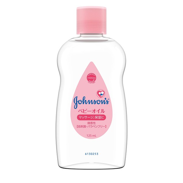 Johnson Baby Oil, Lightly Fragrant, 4.2 fl oz (125 ml)