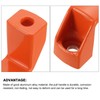 sourcing map 4 Pack Rectangular Pull Handle, 120mm/4.7" Hole Center