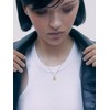 All We Are Rune Sowilo Crystal Pendant Chain Necklace for
