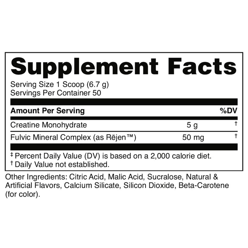 Bucked Up Mango Pineapple Creatine for Women and Men -