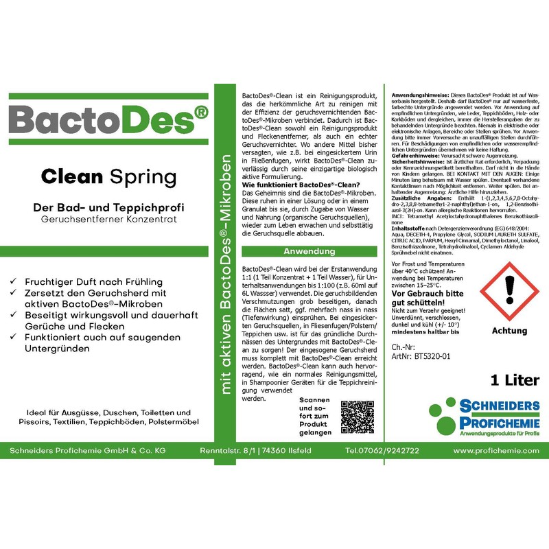 BactoDes Clean 2 in 1