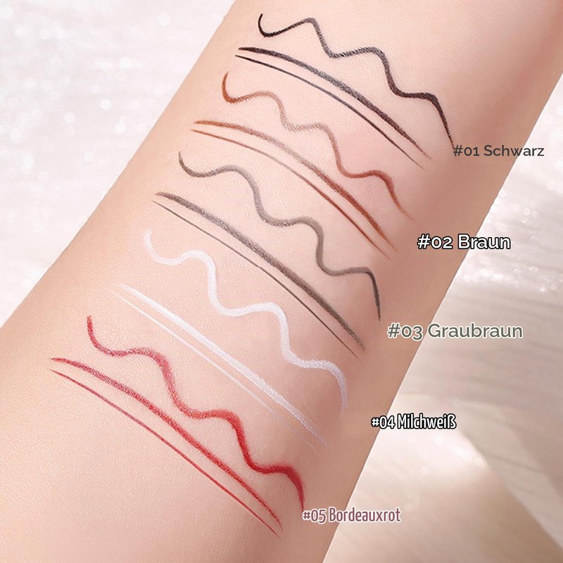 Erinde White Liquid Eyeliner - High Precision, Liquid White Ink