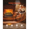 VEVOR 20 Inch Electric Fireplace Log Heater, Fireplace Insert with