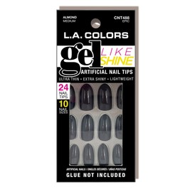 L.A. COLORS Gel Like Shine Nail Tips, Epic CNT488