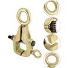QWORK Auto Body Repair Pull Clamp, 5 Ton Top and