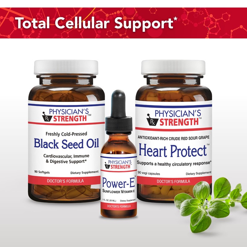 Physician's Strength Black Seed Oil - 8 fl oz -