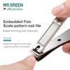 MR.GREEN Nail Clippers Curved Blades Fingernail Cut Nippers Manicure Scissors