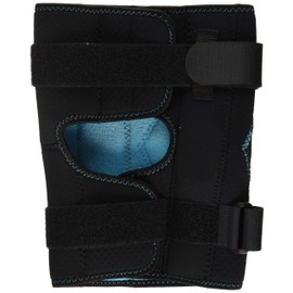 DonJoy Advantage DA161KB02-BLK-L/XL Stabilizing Double Hinged Knee Wrap Brace for Sprains, Strains, Media Lateral Instability, Arthritis, Patella Buttress