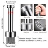 LMYKH Meat Tenderiser Stainless Steel, Manual Steak Hammer, Schnitzel Tenderiser,