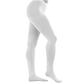 AceAcr Mens Boys Ballet Tights Knit Soft Gymnastic Dance Pants (X-Small, White-Footed Tights)