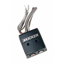 Kicker CK8 8-Gauge Amplifier Kit with KISLOC Line Output Converter for Factory Radio Integration