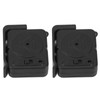 2pcs Door Handle Alarm Anti Theft Vibration Triggered Portable Door