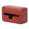 Wood Case for WF‑1000XM4 Earbuds Wooden Wireless Earbuds Protective Case