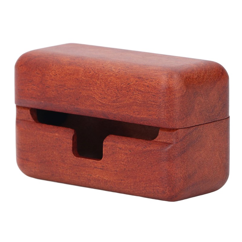 Wood Case for WF‑1000XM4 Earbuds Wooden Wireless Earbuds Protective Case
