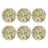 OEDTF Coasters Set of 6, Desktop Protection, Easy Clean, Waterproof,