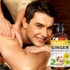 3 Pack Ginger Massage Oil with Arnica Oil,Vitamin E Oil