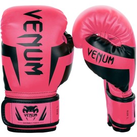 Venum, Elite Boxing Gloves Kids, Unisex Kids, S, Fluo Pink