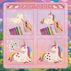 FZYESNO Wooden Craft Sets for Children (Unicorn)