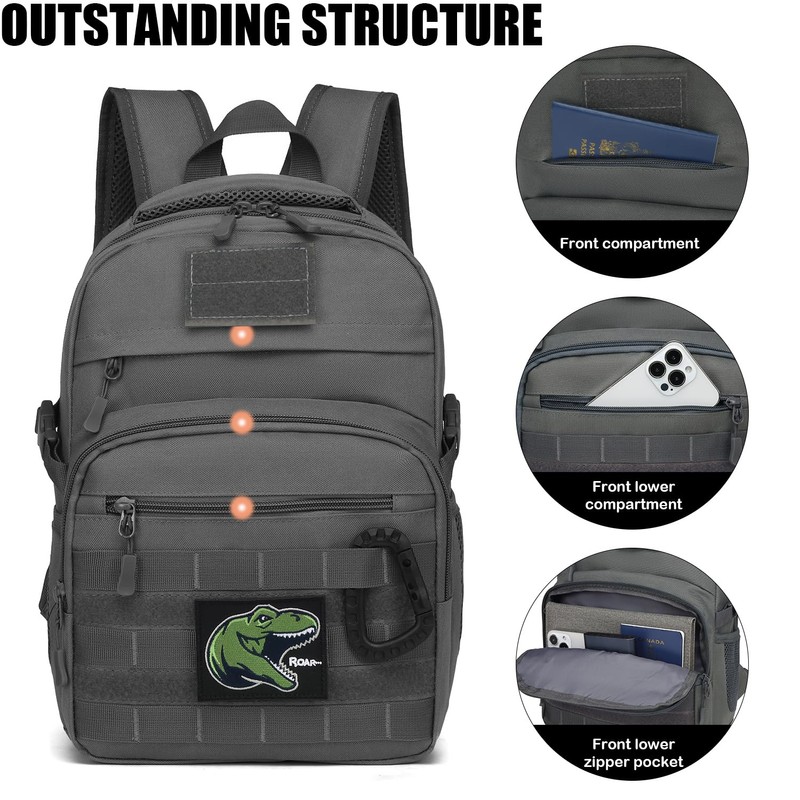 BlesMaller 20L Hiking Backpack Mini Tactical Backpack for Camping Outdoor