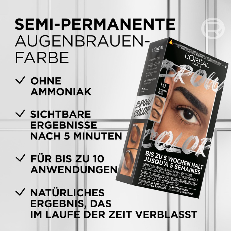 L'Oréal Paris Eyebrow Colour for a Radiant and Perfectly Groomed