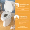 Mayfair NextStep2 Toilet Seat with Toddler Potty Training Seat Built-In,