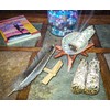 9 Pc Chakra Healing Smudging and Cleansing Kit with Guide