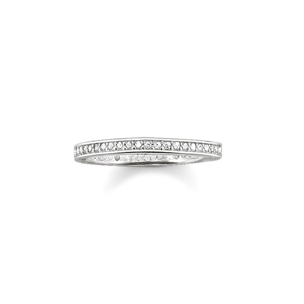 THOMAS SABO Eternity TR1983-051-14 Women's Ring 925 Silver Round Cut