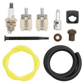laffoonparts V651000001 Side Adjuster Kit with Fuel Filter Fuel Line Spark Plug, Replacement for Echo CS-301 CS-310 CS-341 CS-346 CS-352 Chainsaw, Replaces C309000030