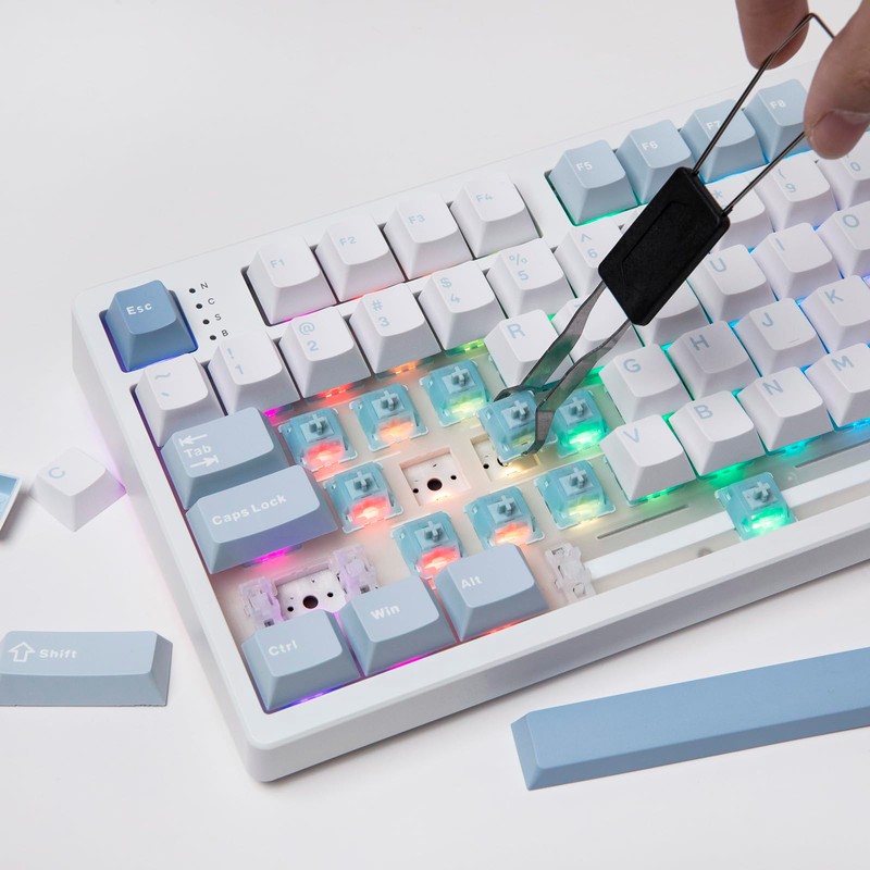 MechLands EPOMAKER TH108 Full Size Mechanical Keyboard, Wireless Gaming Keyboard,
