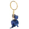 Mini Drums Keychain Attractive High Strength Metal Portable Mini Instrument