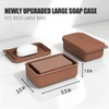 OTHIX Large Leakproof Travel Soap Case for 10 oz Bar