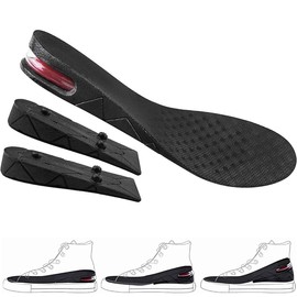 Height Increase Insoles 1-3 Layer 3cm-7cm Taller Shoes Insoles Heel Insert for Men and Women