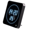 Lunartec LED Clock Wireless Wall Clock: Flat LED Wireless Table