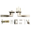 Berlin Modisch Sleek Series Passage Lever Door Handle Non-Locking Lever