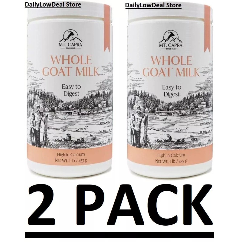 Mt. Capra 2 PACK - Mt Capra Products CapraMilk Whole